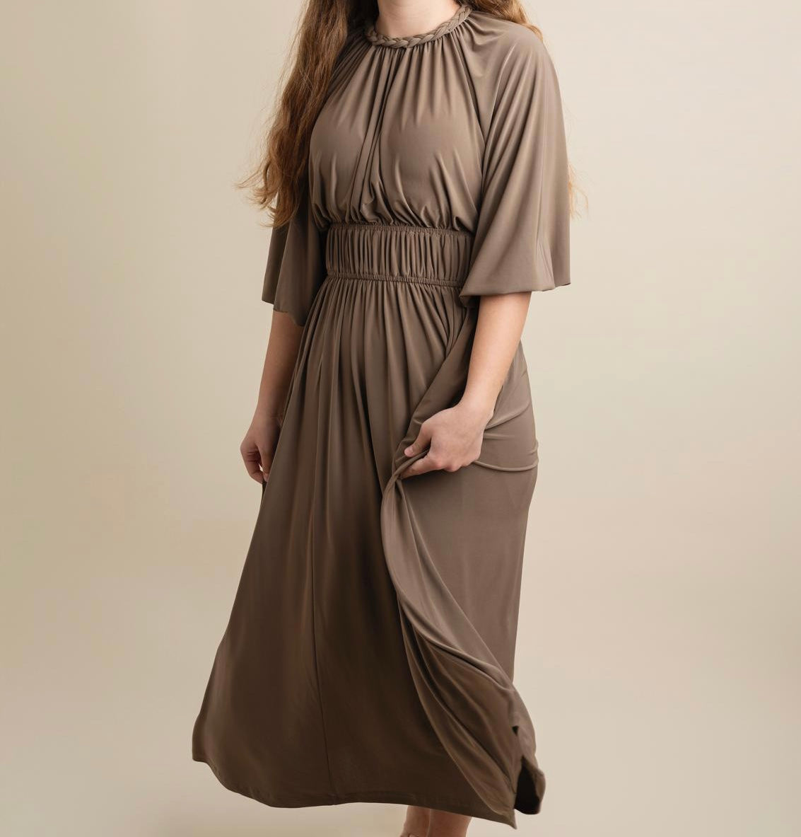 Braid dress mushroom